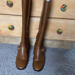 Tory Burch Leather Sofia Rinding Boots 🌷🌷🌷